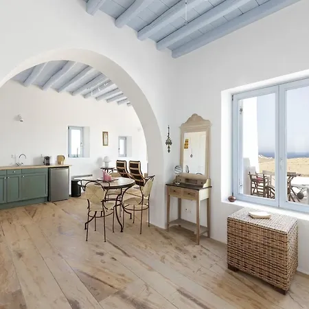With Panoramic Sea Views 빌라 Elia (Mykonos)