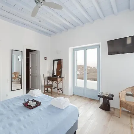 Вилла With Panoramic Sea Views Elia (Mykonos)